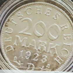 1923-GERMANY_200 MARK, VERY RARE
