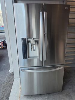 LG STAINLESS STEEL FRIDGE