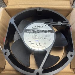 Lot Of 150 Units Of ADDA Inverter Brushless DC Cooling Fan Model AD17224DB5151MO / New In Box 