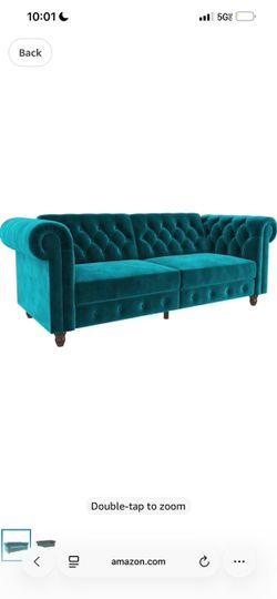 Aqua Modern Couch