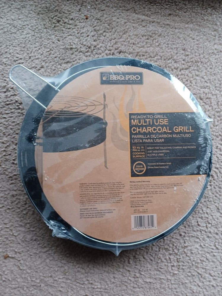 New Charcoal Grill