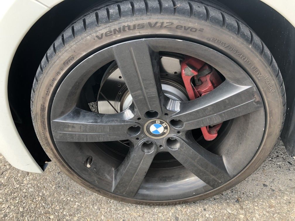 bmw oem 19' rims and tires