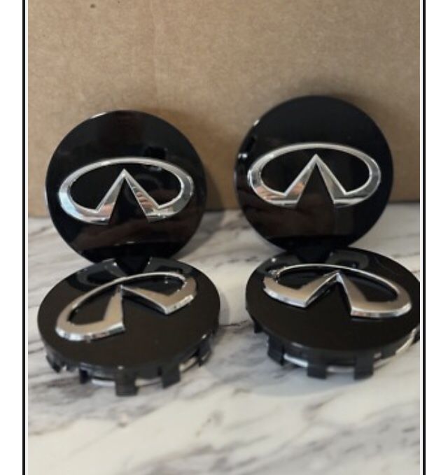 62mm center wheel caps 2015-2024 Q50 Q60 Q70 QX60 QX70