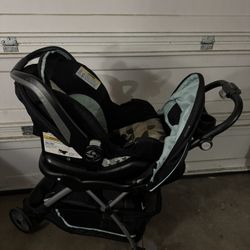 Set Of Car Seat And Stroller 