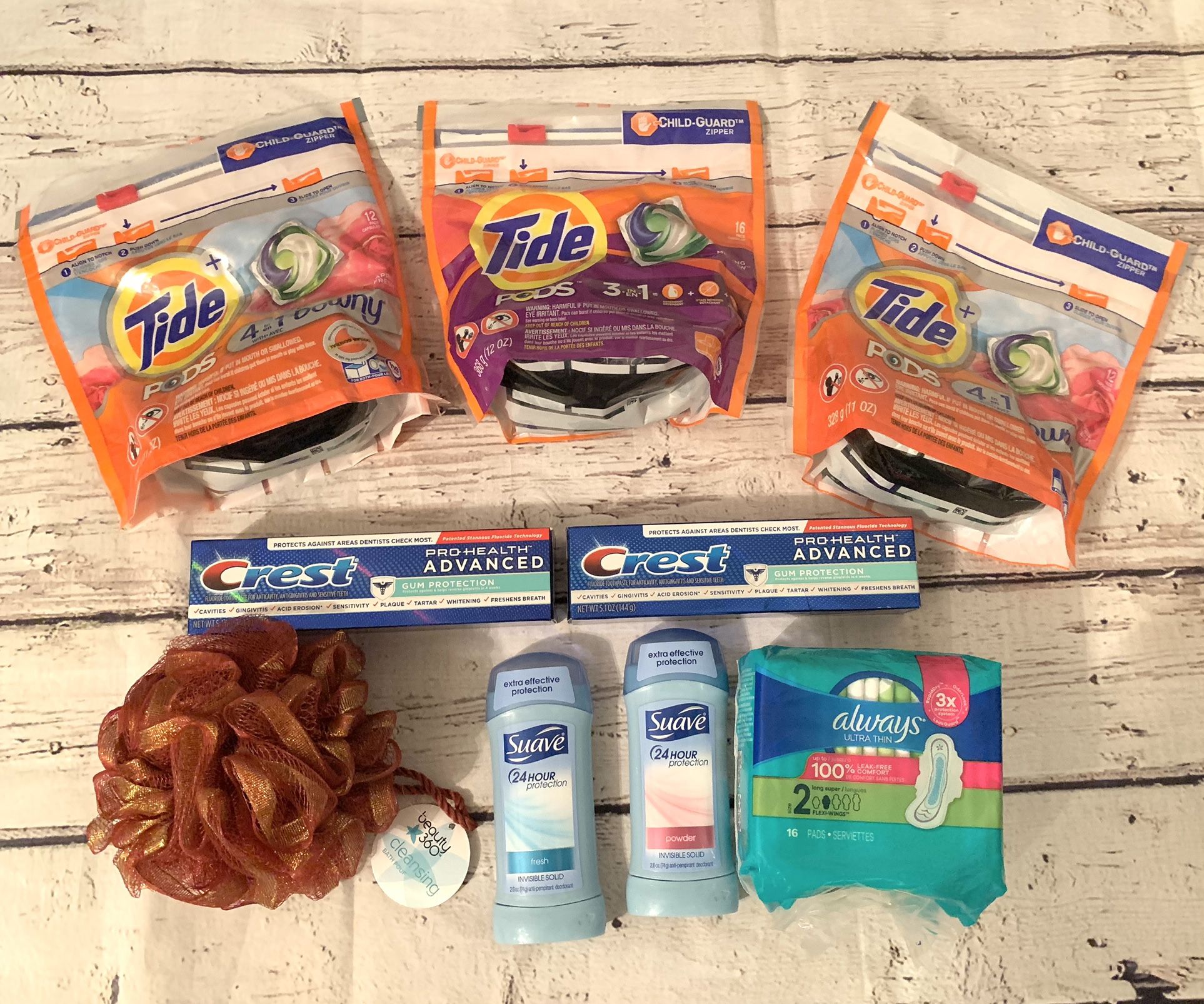 Tide, Crest, Suave Bundle