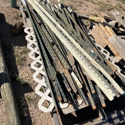 40  Used 6’ t-post