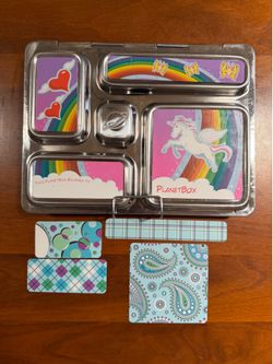 Planetbox rover stainless steel bento lunch box