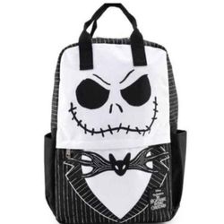 Loungefly Nightmare Before Christmas Jack Skellington Nylon Backpack 