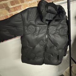 Black Louis Vuitton Winter Jacket 