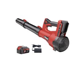 for Men Cordless Leaf Blower 4.0Ah: Lightweight Handheld Blower 21V Low-Voice for Yard Cleaning, Home Garden and Daily Maintenance