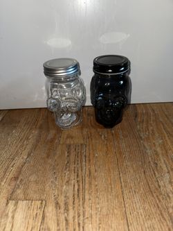 Skull  Glass Jars From Target