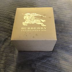 Burberry watch box