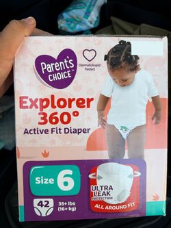 Size 6 diapers and swim diapers