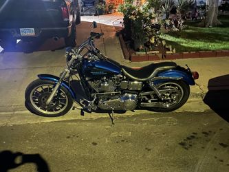 Badass Blue 97 HD Dyna Lowrider