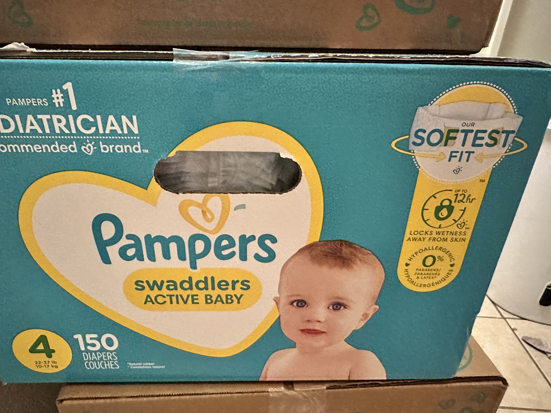 Pampers size 2 & 4