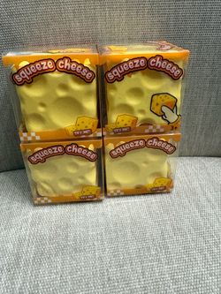 Squeeze cheese $20 for all 4