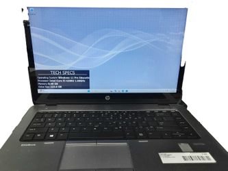 Hp Elitebook Intel Core I5 - 5th Generation 8 Gb 256 Gb Black Laptop