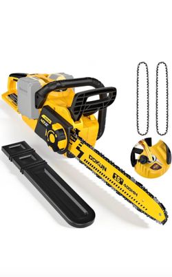 16-Inch Brushless Chainsaw, 40V (2 x 20V MAX) Cordless Battery Powered Chain Saw