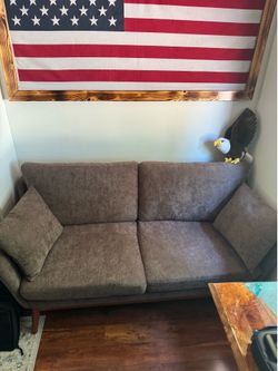 Cozy little love seat couch