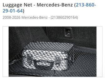 Mercedes Benz Luggage Trunk Cargo Net A 213 860 29 01 