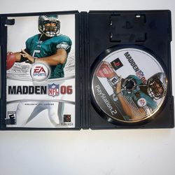 Madden NFL 2006 PS2 PlayStation 2 Complete Preowned Tested Working w/manual!!   