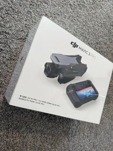 DJI Mavic 3 Pro Fly More Combo Camera Drone (with RC Pro Remote)- New