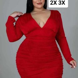 New Women's Dress Available In Size 2 X And 3X