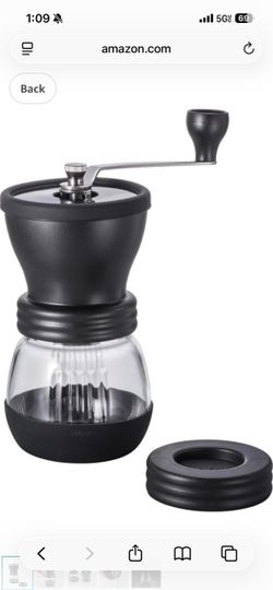 Hario ceramic coffee mill, manual coffee grinder,