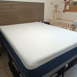 Queen Size Frame And Mattress Organic Materials