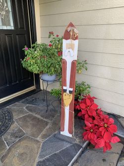 TALL decorative Santa Claus