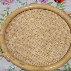 Barely used, great condition bamboo tray