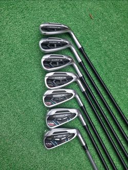 Cobra LTDx ONE Length golf club Irons KBS PGI regular Flex Graphite Shafts GW-5 iron
