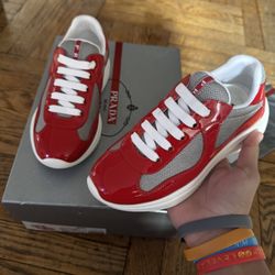 Red Prada Cups  Size Eu 36/ US 5.5