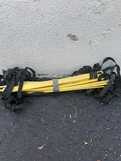 Football Agility Training Ladder – Yellow Speed & Footwork Ladder