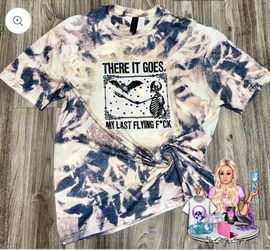 Bleached T-Shirt Size Large