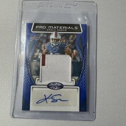 Khalil Shakier Patch Auto 12/49 Pro Materials