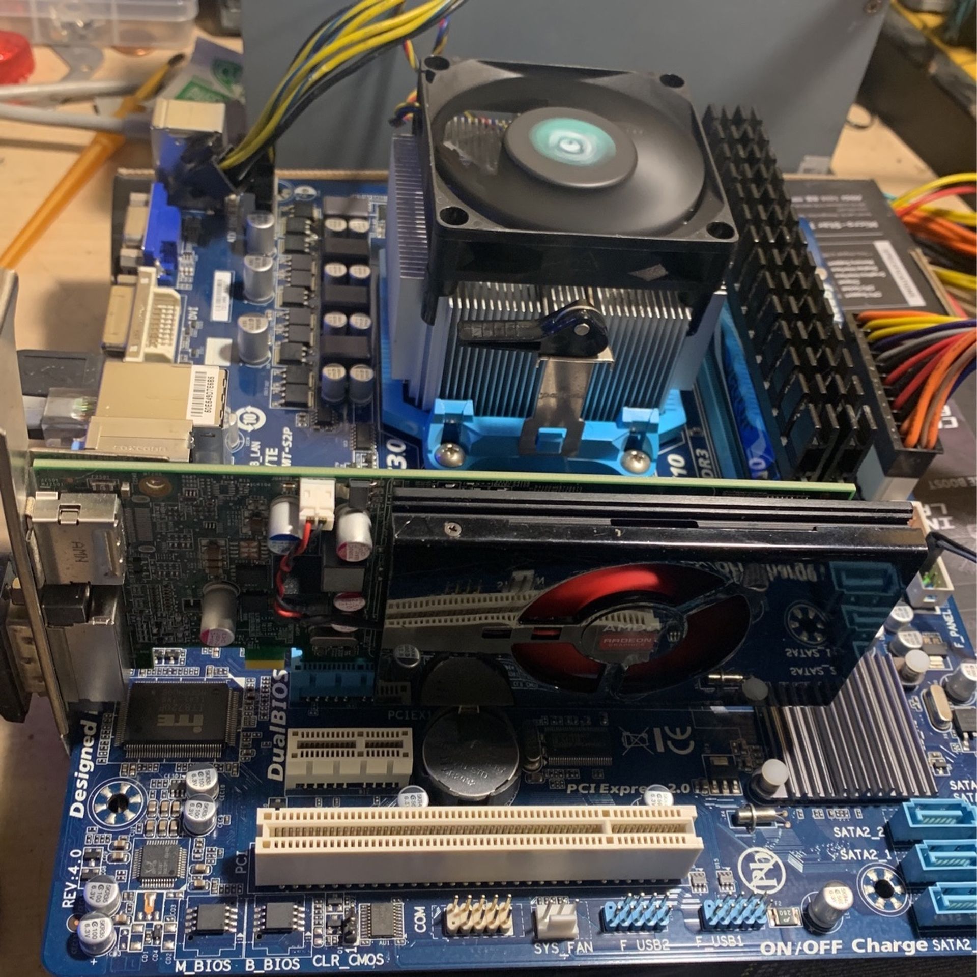 Motherboard Cpu Ram And Hdd Combo