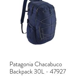 New Patagonia CHACABUCO 30L Backpack Navy Sold out