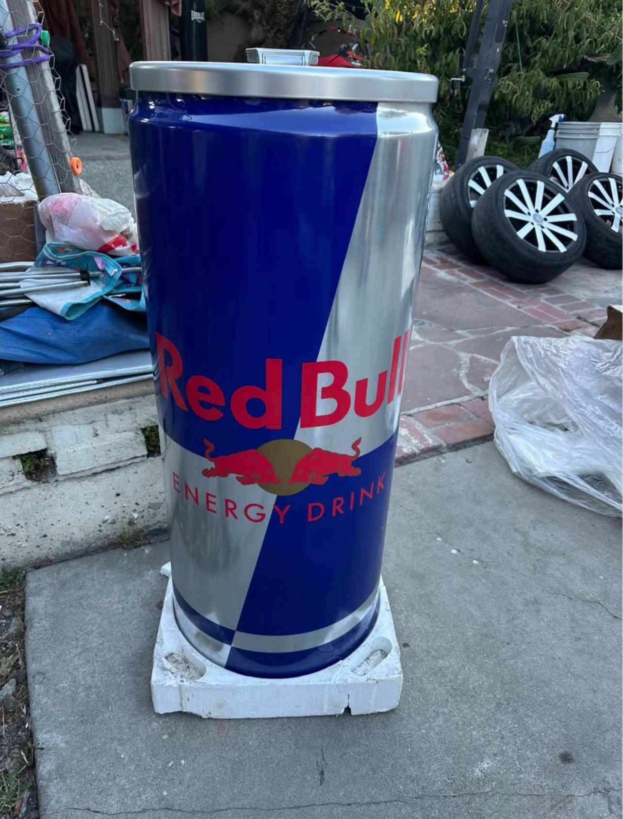 Red Bull Drink Fridge Cooler