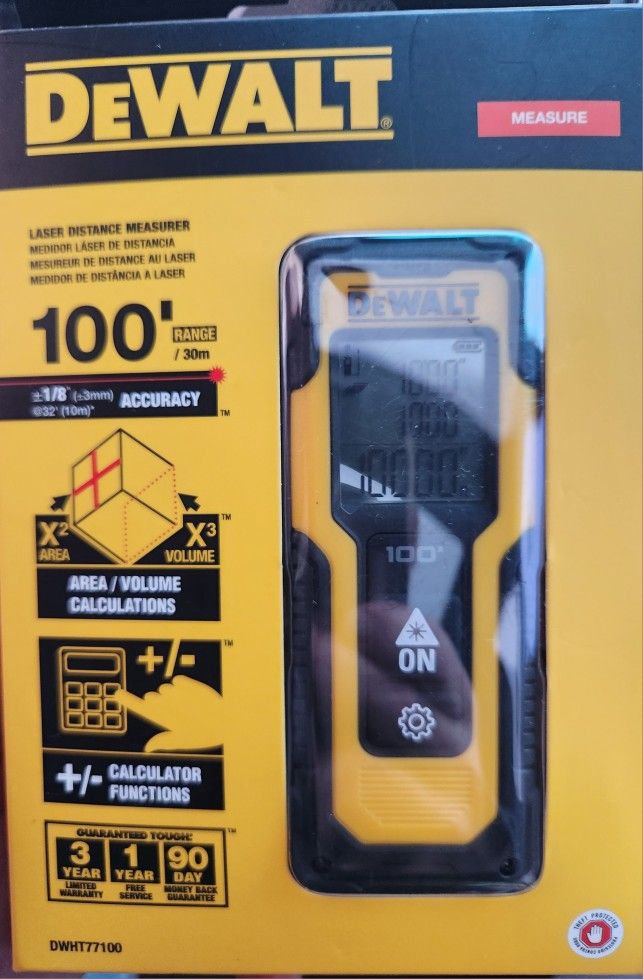 Dewalt Laser Distance Measurer