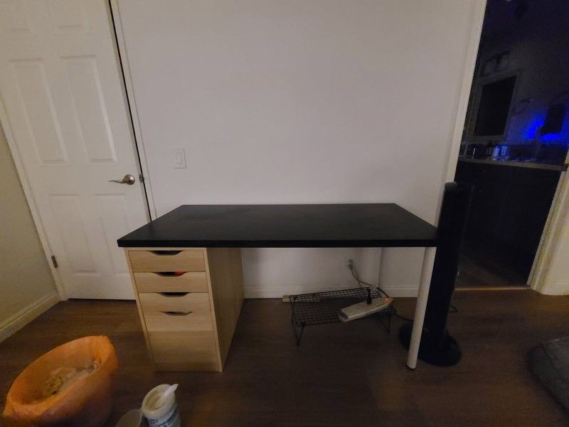 Ikea Tabletop and 2 Legs Only