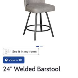 24’ Welded Barstool 