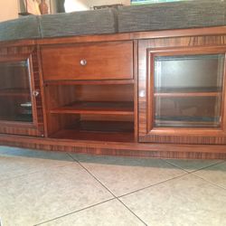 65" Jeromes Wood TV Console