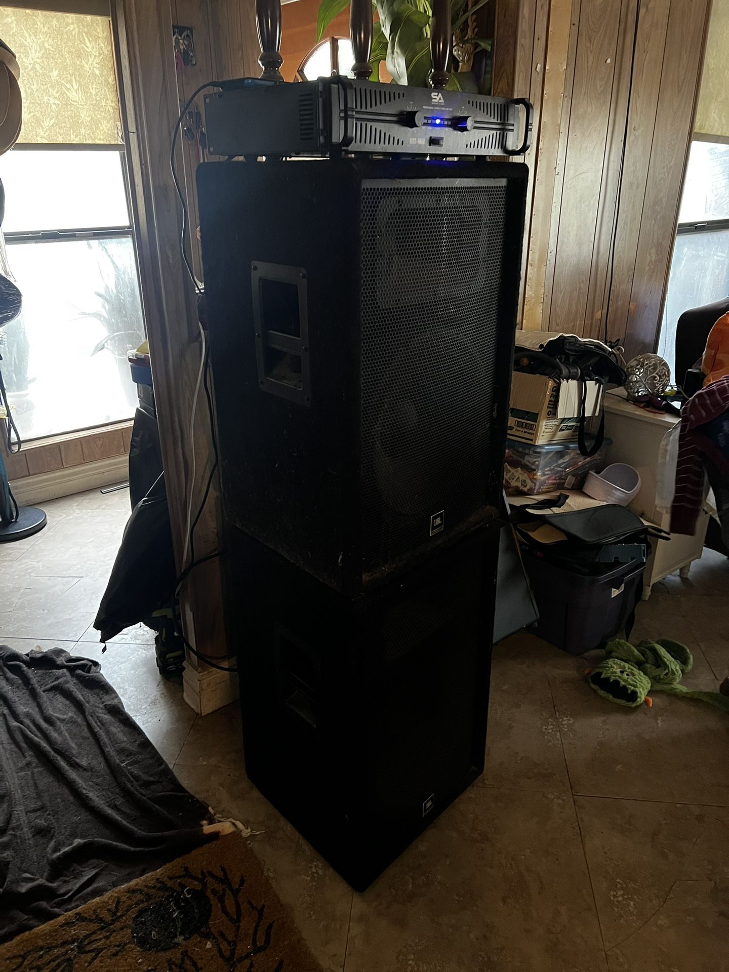 Jbl jlx200 With Amplifier