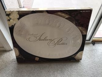 Very large serving plate