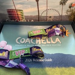Coachella vip wristband ticket