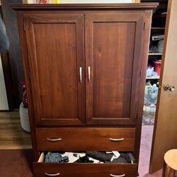 Dresser And Armoire 