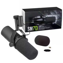 SHURE SM7B Professional Podcast Recording Microphone 