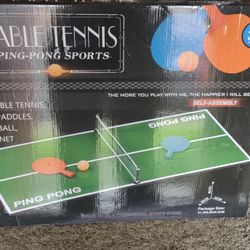 Table Top Ping Pong Table Tennis Game