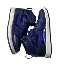 Nike Air Jordan 1 Retro High Deep Royal - Size 1.5y Anti Gravity Machines - 2016